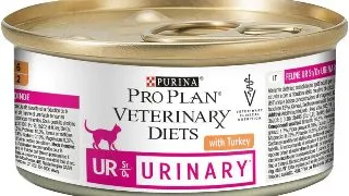 PURINA Pro Plan Veterinary Diets Urinary Mousse, dieta veterinara pisici, conserva hrana umeda, afectiuni urinare, 195g