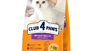 CLUB 4 PAWS Premium Urinary Health, Pui, hrana uscata pisici, sistem urinar, 2kg
