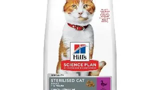 HILL'S Science Plan, Rata, hrana uscata pisici sterilizate, 300g