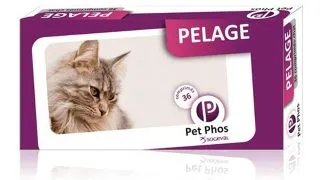 PET PHOS Pelage, supliment piele & blana pisici, cutie, 36 comprimate