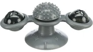 Trixie, jucarie spinner pentru geam, pisici, cauciuc, multicolor, 16cm