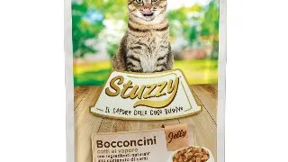 Stuzzy, Pui, plic hrana umeda pisici, (bucati in aspic), 85g