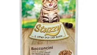 STUZZY Chunks Kitten, Pui, plic hrana umeda pisici junior, (in sos), 85g
