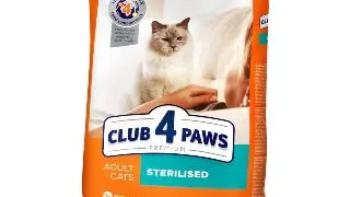 CLUB 4 PAWS Premium Sterilised, Pui, hrana uscata pisici sterilizate, 14kg