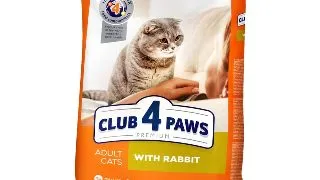 CLUB 4 PAWS Premium, Iepure, hrana uscata pisici, 14kg