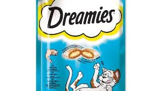 DREAMIES, Somon, punguta recompense pisici, 60g