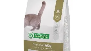 NATURES PROTECTION Sterilised, Pasare, hrana uscata pisici sterilizate, 7kg