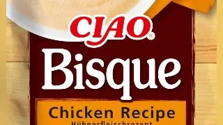 INABA Ciao Bisque, Pui, plic hrana umeda fara cereale pisici, (piure), 40g