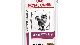 ROYAL CANIN VD Renal, Vita, dieta veterinara, plic hrana umeda pisici, sistem renal, (in sos), bax, 85g x 12buc