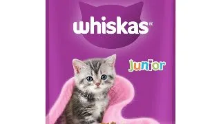 WHISKAS Junior, Pui, plic hrana umeda pisici junior, (in aspic), 85g