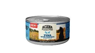 ACANA Premium Pate, Ton si Pui, conserva hrana umeda fara cereale pisici, (pate), 85g