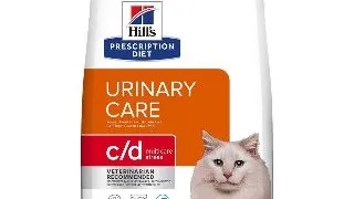 HILL'S Prescription Diet c/d Multicare Stress, Peste oceanic, dieta veterinara pisici, hrana uscata, sistem urinar, sistem nervos, 400g