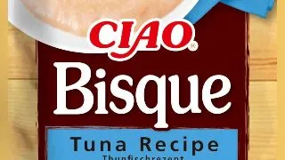 INABA Ciao Bisque, Ton, plic hrana umeda fara cereale pisici, (piure), 40g