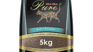 MIAU MIAU Pure, Talc, asternut igienic pisici, granule, bentonita, aglomerant, fara praf, 5kg
