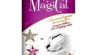 MAGICAT, Lavanda, asternut igienic pisici, granule, bentonita, aglomerant, neutralizare mirosuri, 5kg