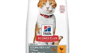 HILL'S SCIENCE PLAN Adult Sterilised, Pui, hrana uscata pisici sterilizate, 3kg
