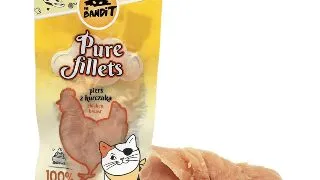 MR BANDIT Pure Fillets, Pui, punguta recompense fara cereale pisici, 30g