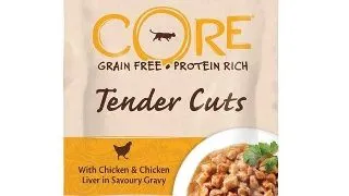 Wellness Core Cat Tender Cuts cu Pui si Ficat, in Sos, 85 g