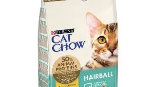 PURINA Cat Chow Hairball Control, Pui, hrana uscata pentru pisici, limitarea ghemurilor de blana, 1.5kg