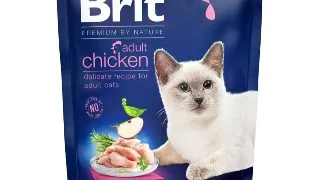 BRIT Premium by Nature, Pui, hrana uscata pisici, 800g