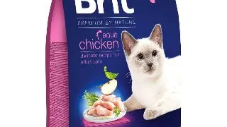 BRIT Premium by Nature, Pui, hrana uscata pisici, 8kg