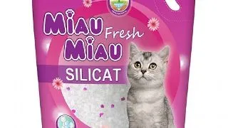 MIAU MIAU, Fresh, asternut igienic pisici, granule, silicat, neaglomerant, neutralizare mirosuri, 8l