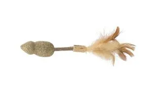 TRIXIE Lolly cu Matabi, jucarie interactiva pisici, catnip, lemn, maro, 20cm