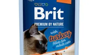 BRIT Premium by Nature Delicate File, Curcan, plic hrana umeda pisici, (in sos), 85g