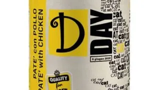 DISUGUAL D Day, Pui, conserva hrana umeda fara cereale pisici, (pate), 400g