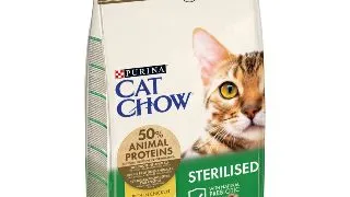 PURINA Cat Chow Sterilised, Pui, hrana uscata pentru pisici sterilizate, 1.5kg