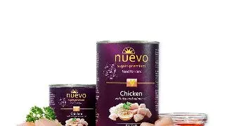 Nuevo Cat Kitten Pui Orez si Ulei de Somon 200 g