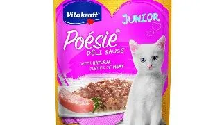 Vitakraft Poesie Plic Junior Pui In Sos, 85 g