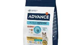 ADVANCE Sensitive Care, Somon, hrana uscata pisici, sistem digestiv, 3kg
