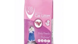 VANCAT Baby Powder, Talc, asternut igienic pisici, granule, bentonita, aglomerant, fara praf, 5kg