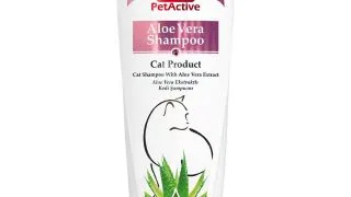 BIO PETACTIVE, sampon pisici, Aloe Vera, flacon, piele & blana, 400ml