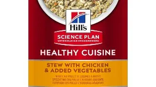 HILL'S Science Plan Healthy Cuisine, Pui si Tocana de Legume, plic hrana umeda pisici, 80g