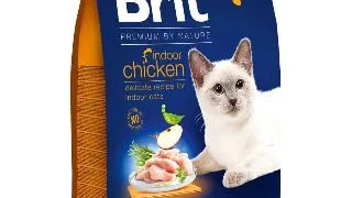 BRIT Premium by Nature Indoor, Pui, hrana uscata pisici de interior, 8kg