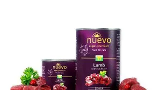 NUEVO Miel si Merisor, conserva hrana umeda fara cereale pisici senior, (pate), 400g