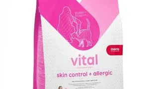 MERA Vital Skin Control, Rata, dieta veterinara, hrana uscata fara cereale pisici, piele & blana, alergii, 3kg