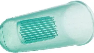 Set 2 x Periuta De Dinti Tip Degetar, SIlicon, 6 cm