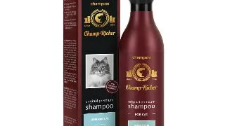 CHAMP RICHER Long Hair Cat, sampon pisici, par lung, Lavanda, flacon cu aplicator, 250ml
