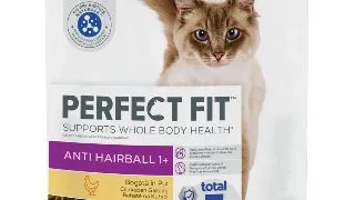 PERFECT FIT Anti Hariball 1+, Pui, hrana uscata pisici, limitarea ghemurilor de blana, 1.4kg