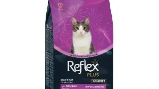 REFLEX Plus Gourmet Multicolor, Pui, hrana uscata pisici, apetit capricios, 15kg