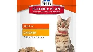 Hill's SP Feline Adult Bucatele de Carne in Sos cu Pui, Plic, 85 g Hill's SP Feline Adult Bucatele de Carne in Sos cu Pui, Plic, bax,  85 g  x  12buc