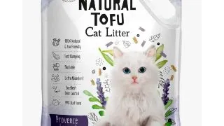 MON PETIT AMI Tofu, Lavanda, asternut igienic pisici, peleti, tofu, aglomerant, neutralizare mirosuri, biodegradabil, 10l