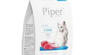 PIPER Animals, Miel, hrana uscata fara cereale pisici, 3kg