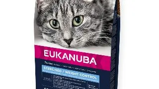 EUKANUBA Sterilised & Weight Control, Pui, hrana uscata pisici, obezitate, 10kg