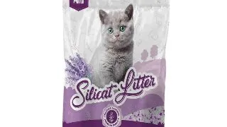 MON PETIT AMI, Lavanda, asternut igienic pisici, granule, silicat, neaglomerant, neutralizare mirosuri, 15l