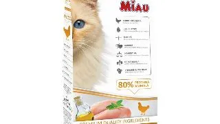 MIAU MIAU, Pui, hrana uscata pisici, 10kg