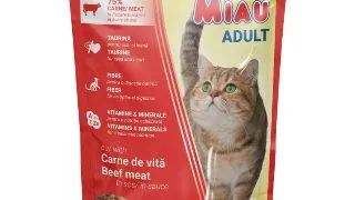 MIAU MIAU, Vita, plic hrana umeda pisici, (in sos), 100g